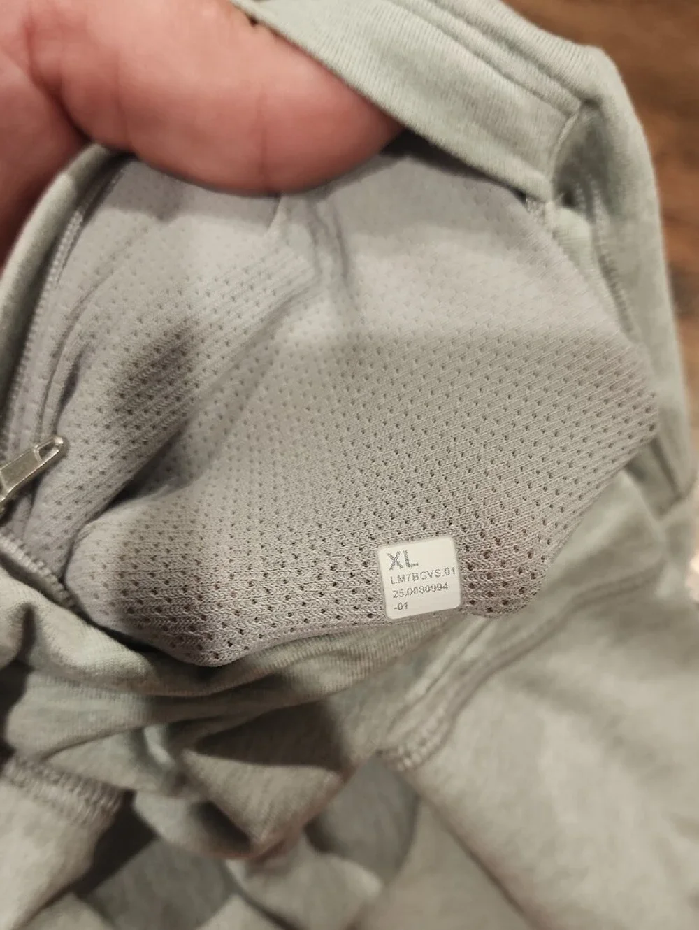lululemon athletica Men's Light Grey Athletic Shorts